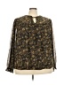Lane Bryant Brown Long Sleeve Blouse Size 22 - 24 Plus - photo 1