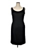 ILDIKO Solid Black Cocktail Dress Size 16 - photo 1