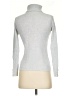 J. McLaughlin Silver Gray Turtleneck Sweater Size S - photo 2