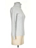 J. McLaughlin Silver Gray Turtleneck Sweater Size S - photo 4
