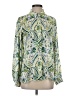 Zara Paisley Green Long Sleeve Blouse Size S - photo 1