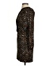 Aqua Animal Print Brown Cocktail Dress Size S - photo 5