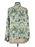 Zara Paisley Green Long Sleeve Blouse Size S - photo 2