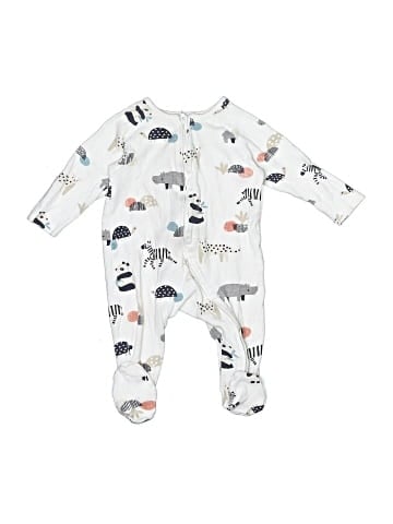 John Lewis Girl Long Sleeve Onesie (view 1)
