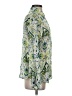 Zara Paisley Green Long Sleeve Blouse Size S - photo 4