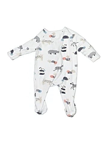 John Lewis Girl Long Sleeve Onesie (view 2)