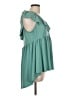 Torrid Teal Sleeveless Blouse Size Lg Plus (0) - photo 4