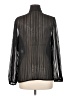 AK Anne Klein Black Long Sleeve Blouse Size M - photo 2