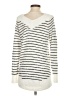 Caslon Stripes Ivory White Pullover Sweater Size XS - photo 2