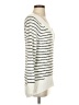 Caslon Stripes Ivory White Pullover Sweater Size XS - photo 4