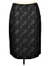 Le Suit Paisley Black Formal Skirt Size 16 - photo 1