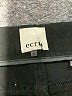 Ecru Solid Black Dress Pants Size 4 - photo 7