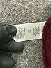 Cyrus Burgundy Coat Size S - photo 7