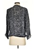 Joie 100% Silk Gray 3/4 Sleeve Silk Top Size S - photo 2