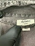 Dylan 100% Linen Gray Denim Jacket Size S - photo 6