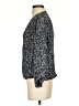 Joie 100% Silk Gray 3/4 Sleeve Silk Top Size S - photo 5
