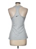 Nike 100% Polyester Gray Active Tank Size M - photo 2