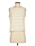 Zara Basic 100% Polyester Ivory Sleeveless Blouse Size S - photo 1