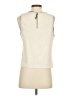 Zara Basic 100% Polyester Ivory Sleeveless Blouse Size S - photo 2