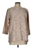 Ann Taylor LOFT Metallic Tan Pullover Sweater Size L - photo 1