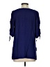 Odille Blue 3/4 Sleeve Blouse Size S - photo 2