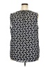 Roz & Ali 100% Polyester Blue Sleeveless Blouse Size 2X - photo 2