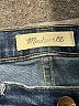 Madewell Chevron-herringbone Blue Jeans Size 26 Waist P - photo 3