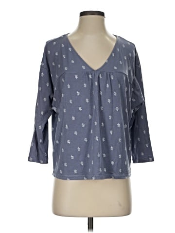 Garnet Hill 3/4 Sleeve Blouse (view 1)