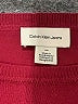 CALVIN KLEIN JEANS Solid Burgundy Pullover Sweater Size L - photo 7