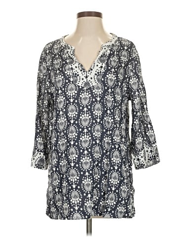 Sigrid Olsen 3/4 Sleeve Blouse (view 1)
