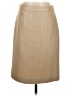 J.Crew Collection Chevron-herringbone Tan Wool Skirt Size 4 - photo 1