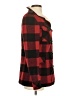 Torn by Ronny Kobo Plaid Red Fleece Size XS - photo 4