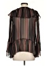 Rebecca Minkoff 100% Polyester Black 3/4 Sleeve Blouse Size XS - photo 2