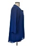 Express Outlet 100% Polyester Blue 3/4 Sleeve Blouse Size L - photo 4