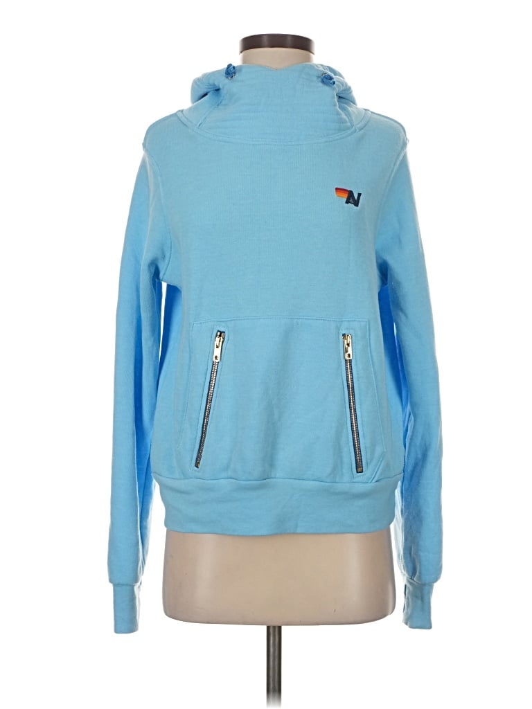 Pre-owned Aviator Nation Sweatshirt In Blue