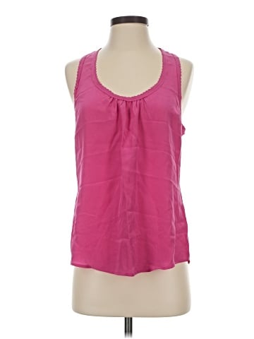 Trina Turk Sleeveless Silk Top (view 1)