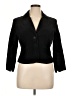 Metrostyle 100% Cotton Black Blazer Size 14 - photo 1