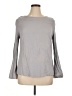 Versona Gray Long Sleeve Top Size L - photo 1
