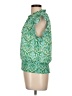 Tamara H. 100% Polyester Green Sleeveless Blouse Size L - photo 5