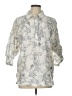 Max Mara Ivory 3/4 Sleeve Blouse Size 10 - photo 1