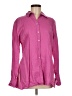 PaperWhite 100% Linen Pink Long Sleeve Button-Down Shirt Size 8 - photo 1