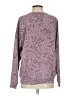 Athleta Animal Print Purple Pullover Sweater Size S - photo 2