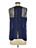 Heartloom 100% Rayon Blue Sleeveless Blouse Size M - photo 2
