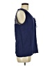 Heartloom 100% Rayon Blue Sleeveless Blouse Size M - photo 4