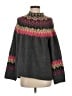 CeCe Chevron-herringbone Gray Pullover Sweater Size XS - photo 1