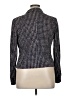 Tory Burch 100% Rayon Houndstooth Blue Blazer Size XL - photo 2