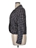 Tory Burch 100% Rayon Houndstooth Blue Blazer Size XL - photo 5