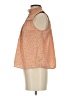 Joie Orange Sleeveless Blouse Size XS - photo 5