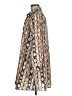 Three Eighty Two Animal Print Tan Kimono Size M - photo 5