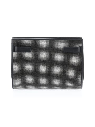 Saint Laurent leather studded clutch (view 2)
